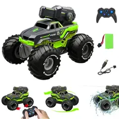 ATLAS - Auto Anfibio 4x4 Con Control Verde