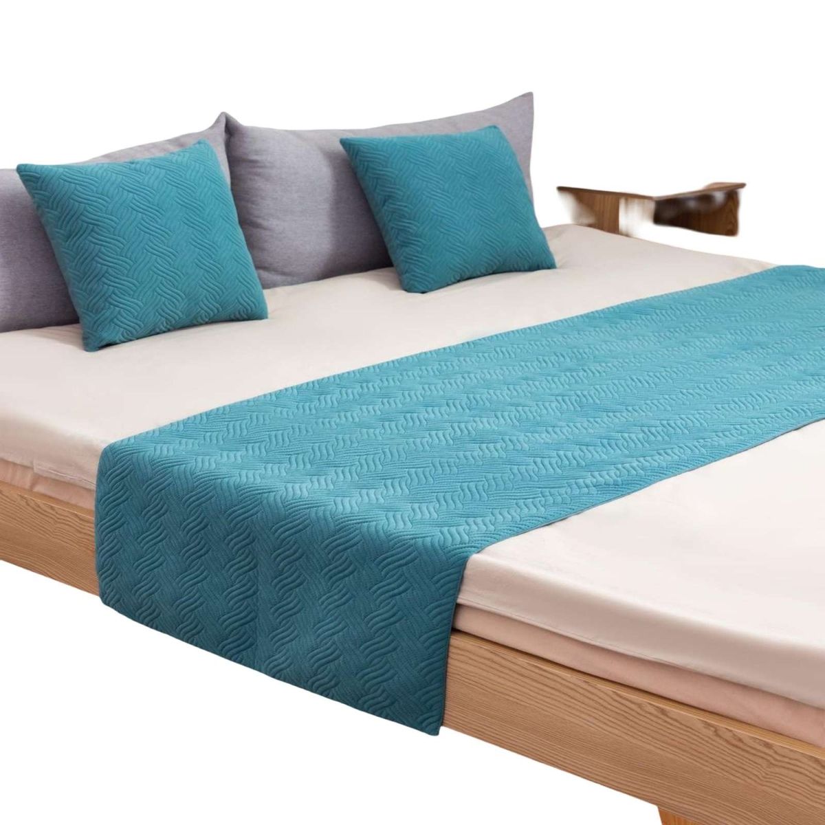 GENERICO - PIECERA SIN FUNDAS ELEGANTE TUEQUESA