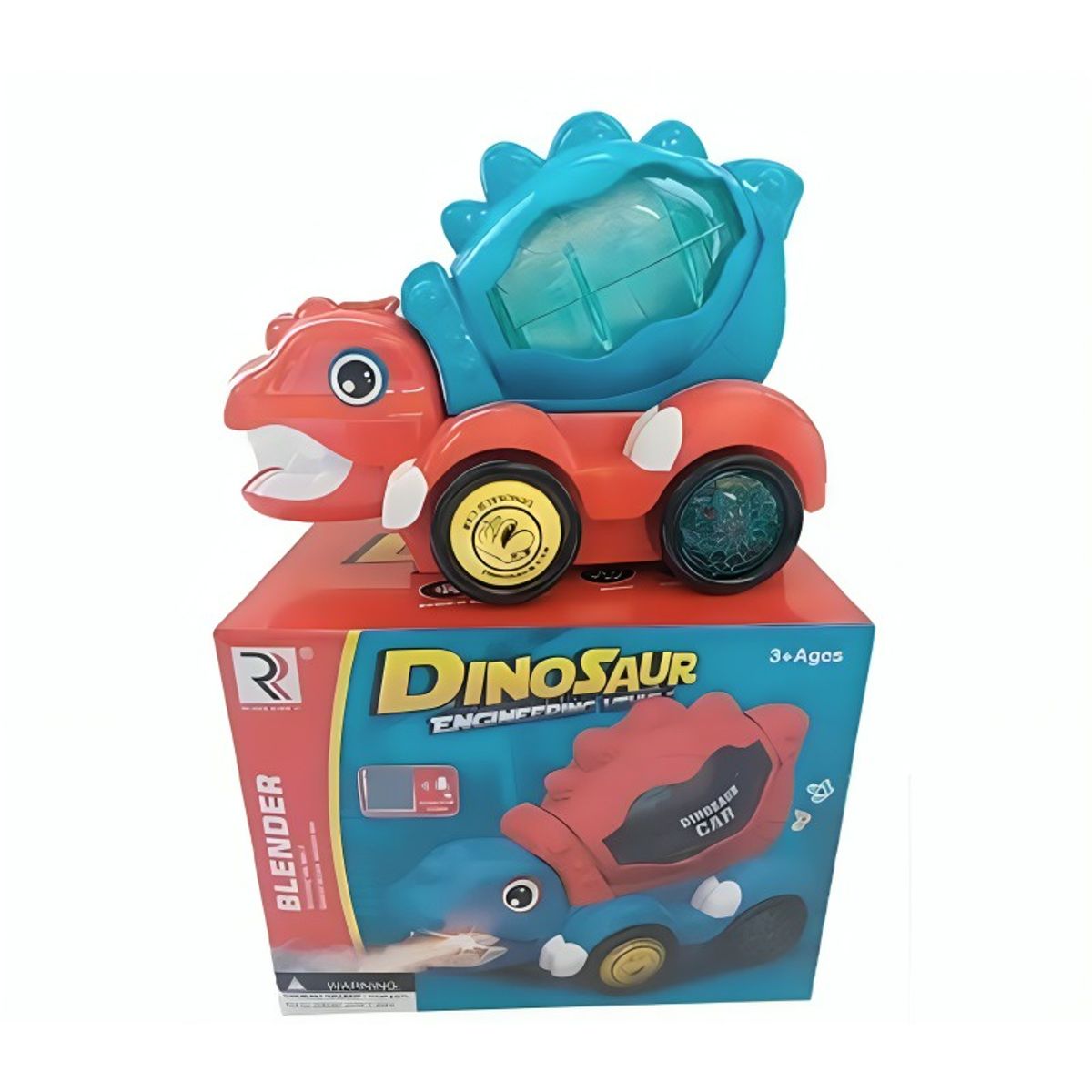 GENERICO - Auto Dinosaurio Juguete Excavadora Luces Para Niños