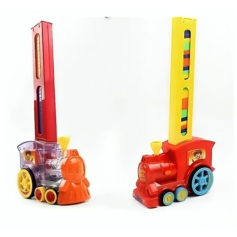 GENERICO - Tren Domino Automático Ficha Auto Electrónico Niño Juguete