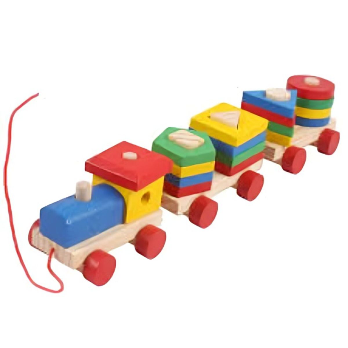 GENERICO - Tren Forma Juguete Madera