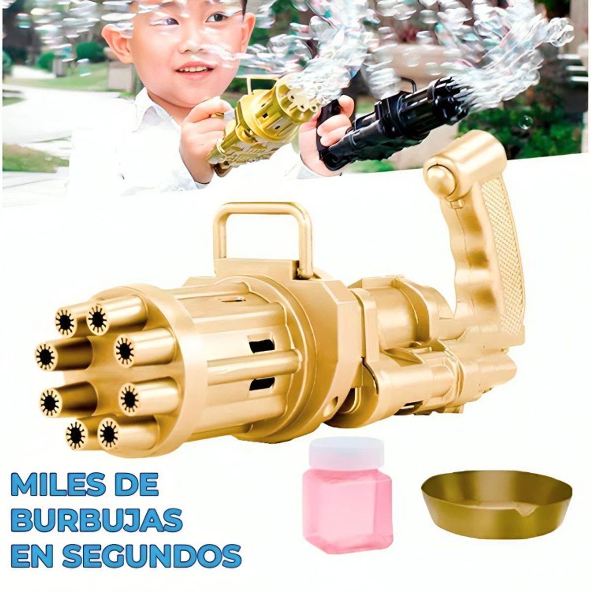 GENERICO - Juguete Burbujas Pistola De Burbujas Niños - color azar