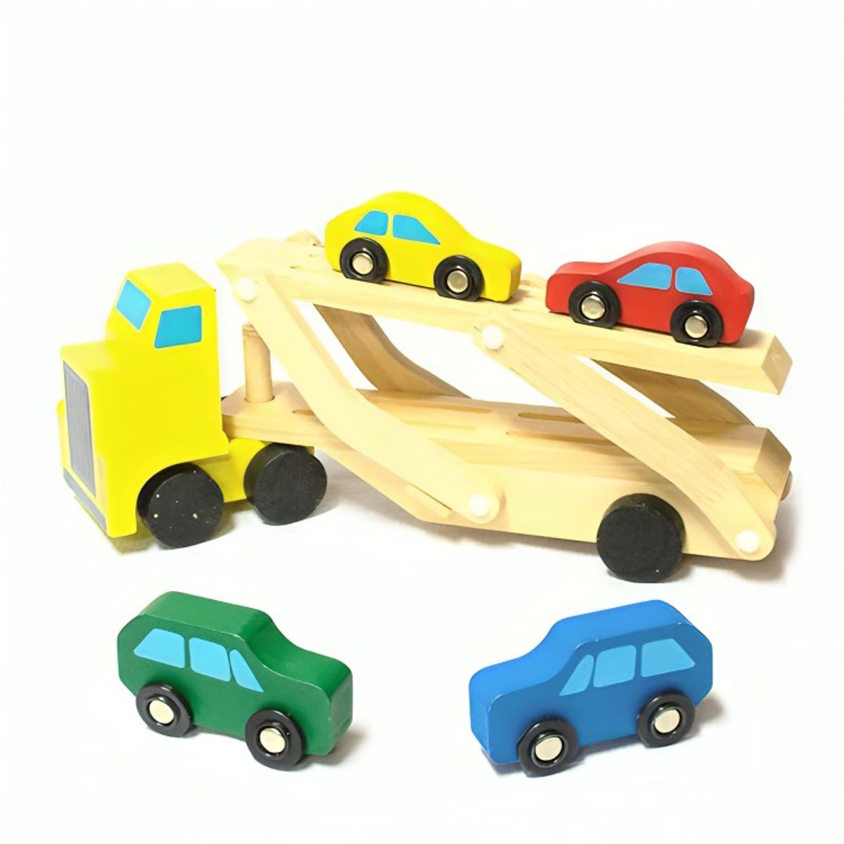 GENERICO - Camión Transporte Juguete Madera