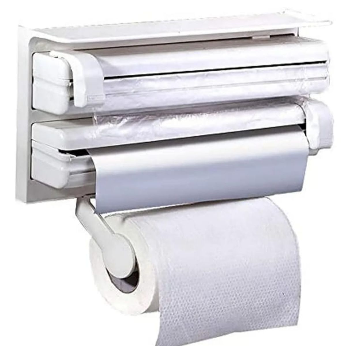 GENERICO - Dispensador Porta Rollo Triple para Cocina