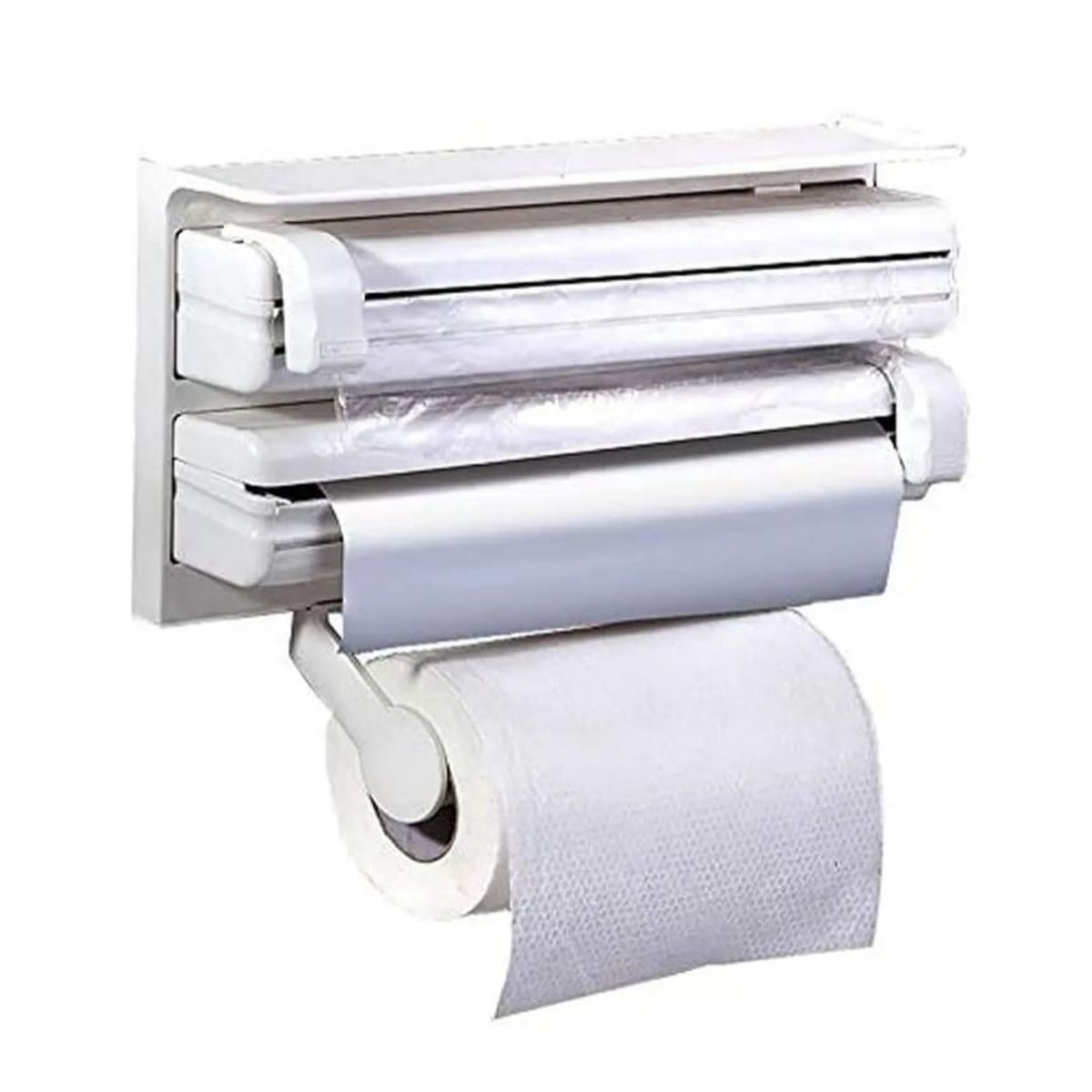 GENERICO - Dispensador Porta Rollo Triple para Cocina