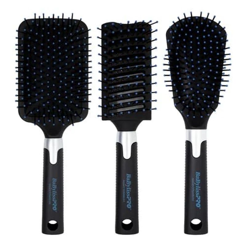 BABYLISS PRO - Cepillo plano para desenredar nano titanium Babyliss