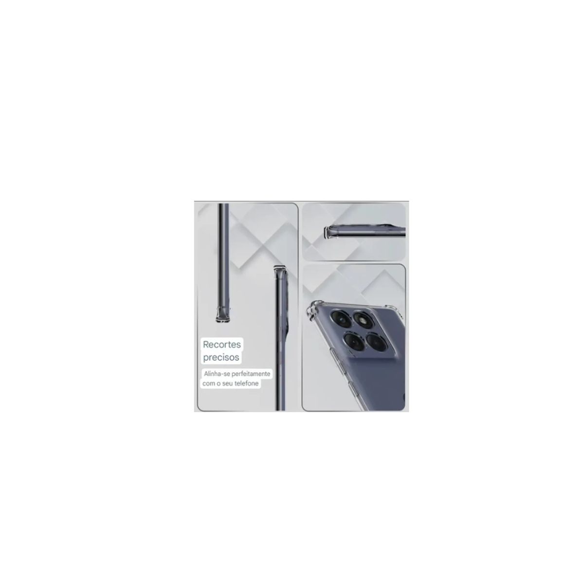 GENERICO - Carcasa Antishock Para Motorola EDGE 60 Fusión 5G