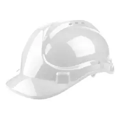 TOTAL TOOLS - Casco De Seguridad Blanco Para Trabajo Total
