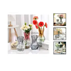 GENERICO - Macetero De Vidrio 15Cm Para Flores Florero