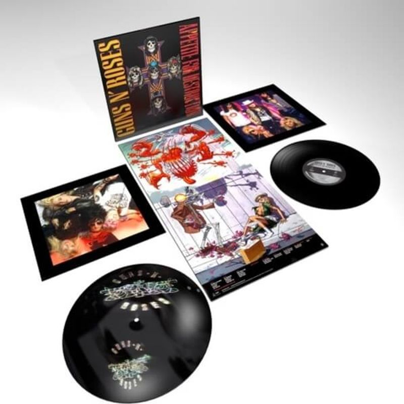 DISCOS A&D - Guns N’ Roses  Appetite for Destruction Vinilo ed lim