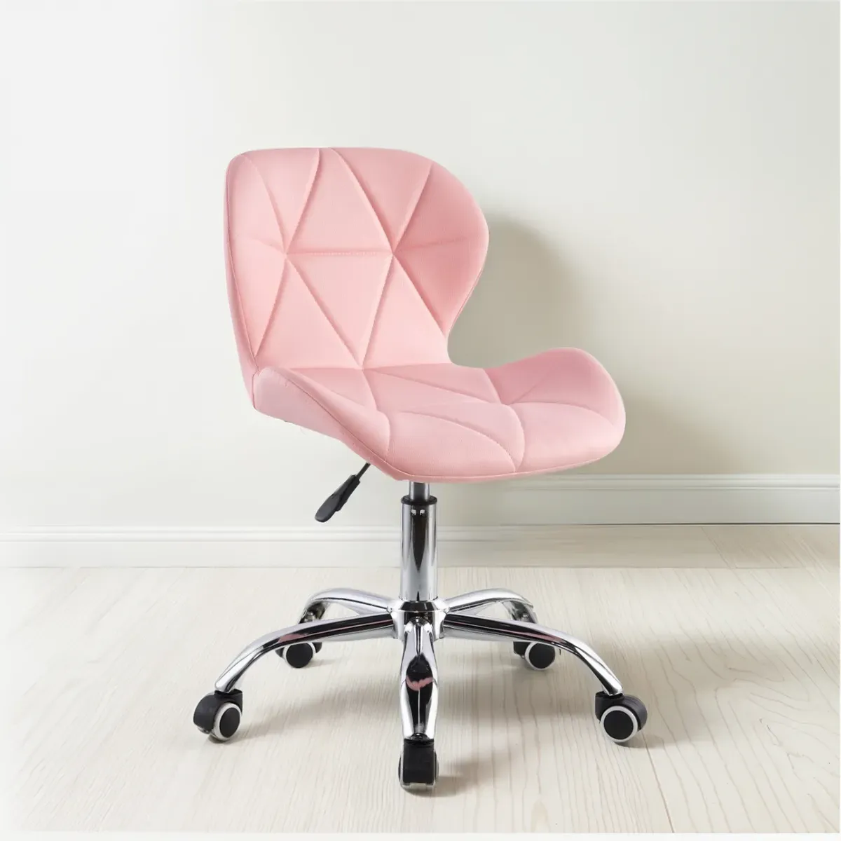 MOBOI - Silla De Escritorio Mariposa Radar Giratoria Acolchada Rosa