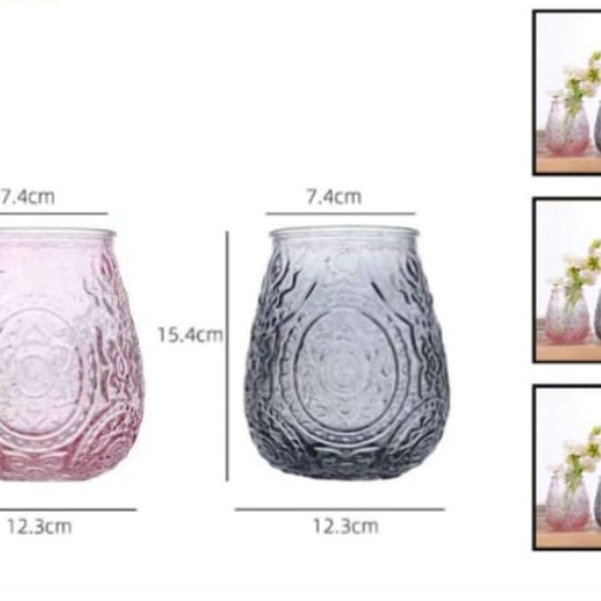 GENERICO - Macetero De Vidrio 154Cm Para Flores Florero