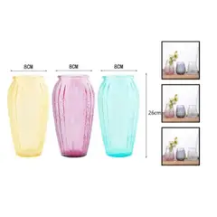 GENERICO - Macetero De Vidrio 26Cm Para Flores Florero