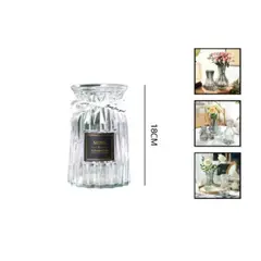 GENERICO - Macetero De Vidrio 18Cm Para Flores Florero