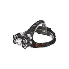 TECNOLAB - Linterna Led Cabeza 5 Luces Led Recargable - Ps
