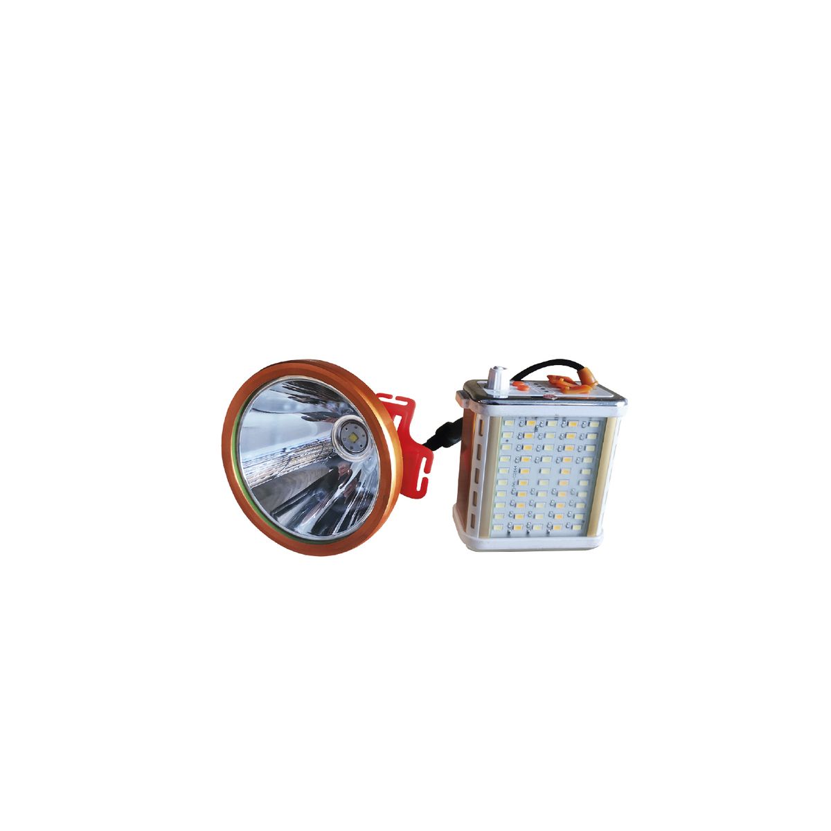 TECNOLAB - Linterna Led Cintillo Alcance 400mts Recargable - Ps