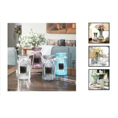 GENERICO - Macetero De Vidrio 18Cm Para Flores Florero