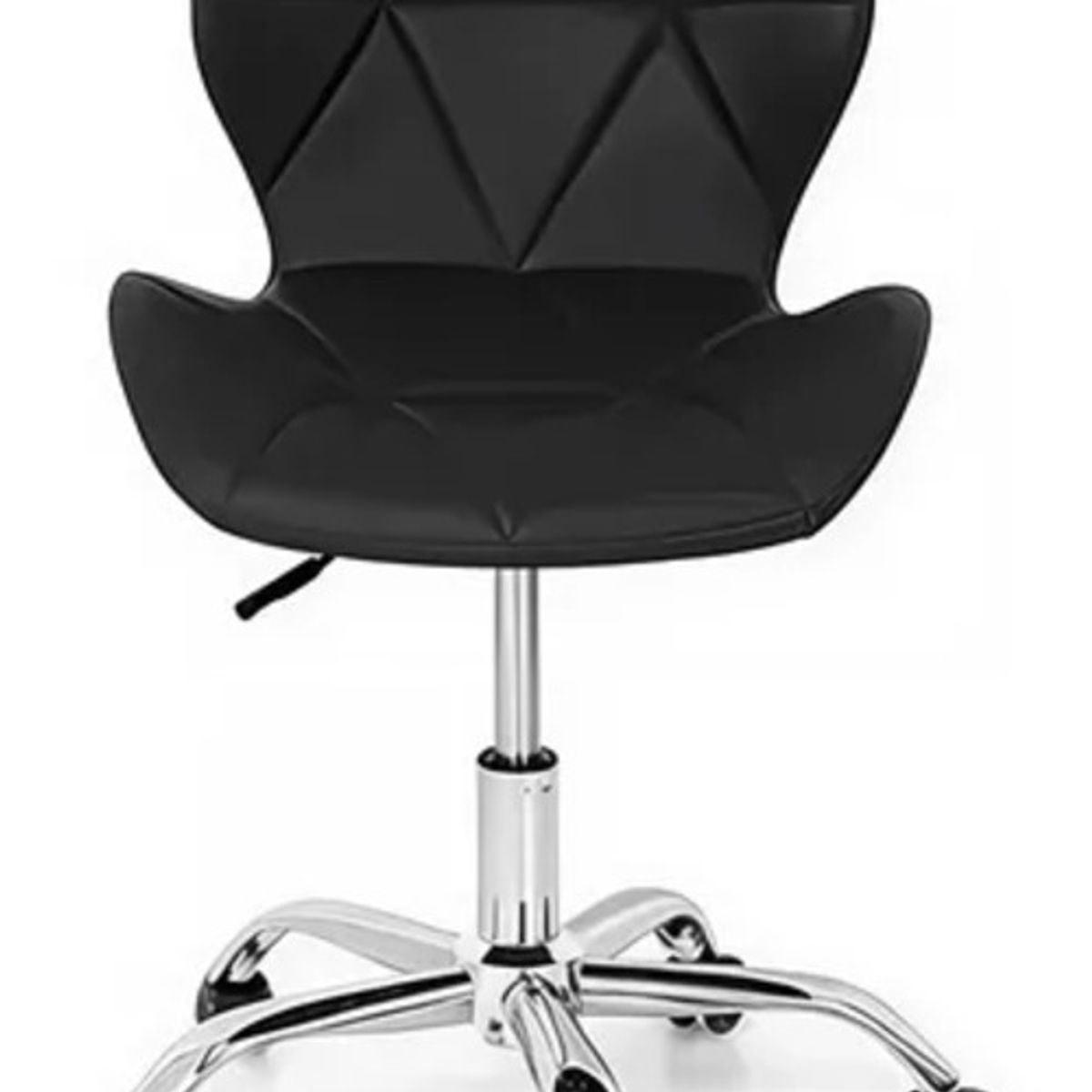 MOBOI - Pack 2 Sillas De Escritorio Mariposa Radar Giratoria Acolchada Negra