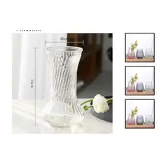 GENERICO - Macetero De Vidrio 21Cm Para Flores Florero