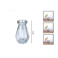 GENERICO - Macetero De Vidrio 17Cm Para Flores Florero