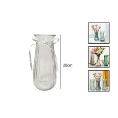 GENERICO - Macetero De Vidrio 28Cm Para Flores Florero