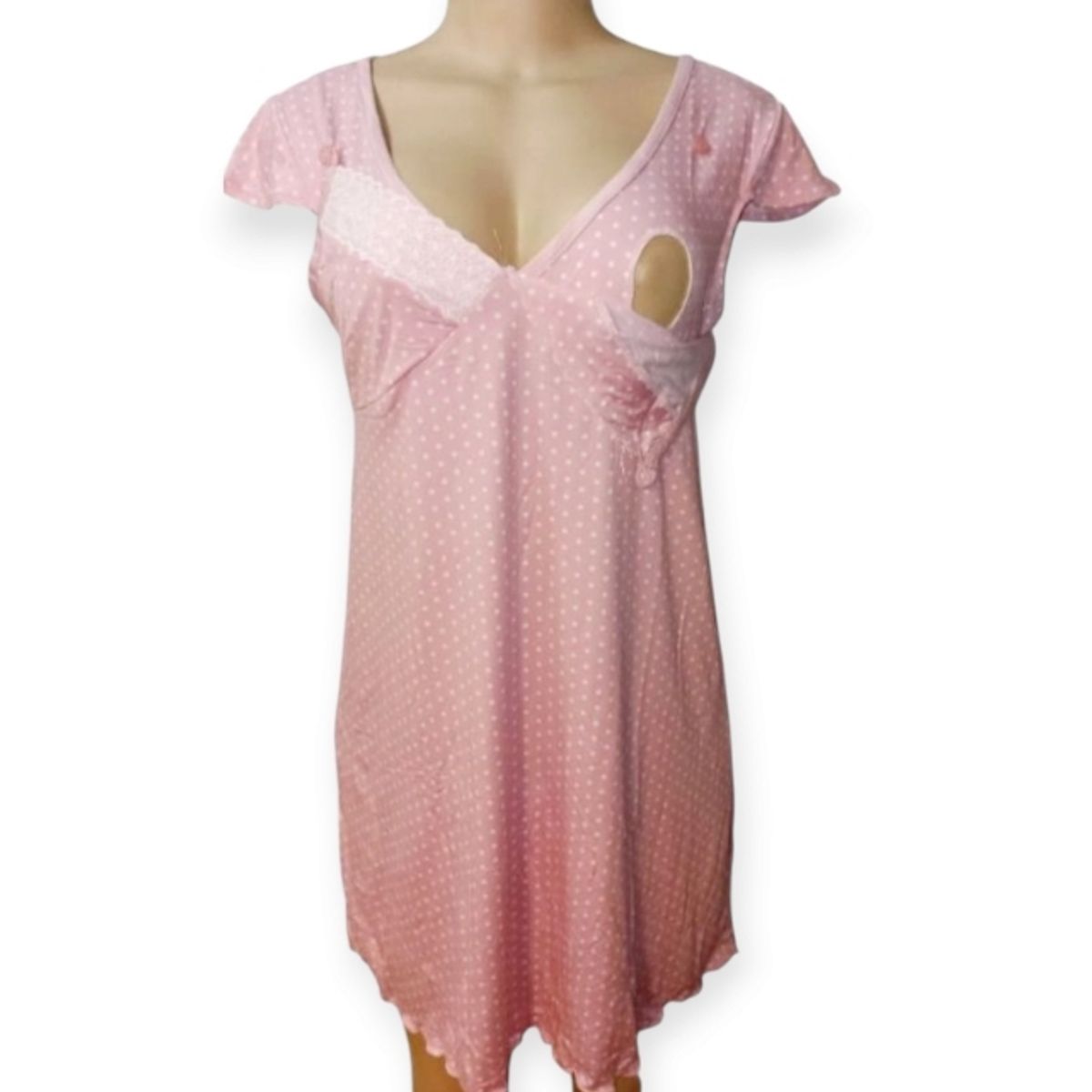 MEDIA LUNA - Camisón Maternal para Lactancia