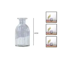 GENERICO - Macetero De Vidrio 23Cm Para Flores Florero