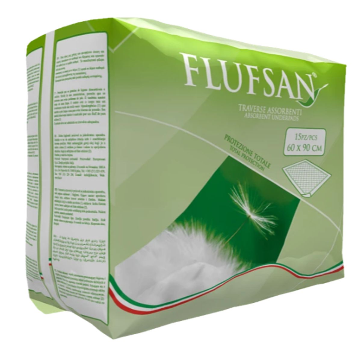 FLUFSAN - Protectores Sanitarios Premium 60x90cm Flufsan