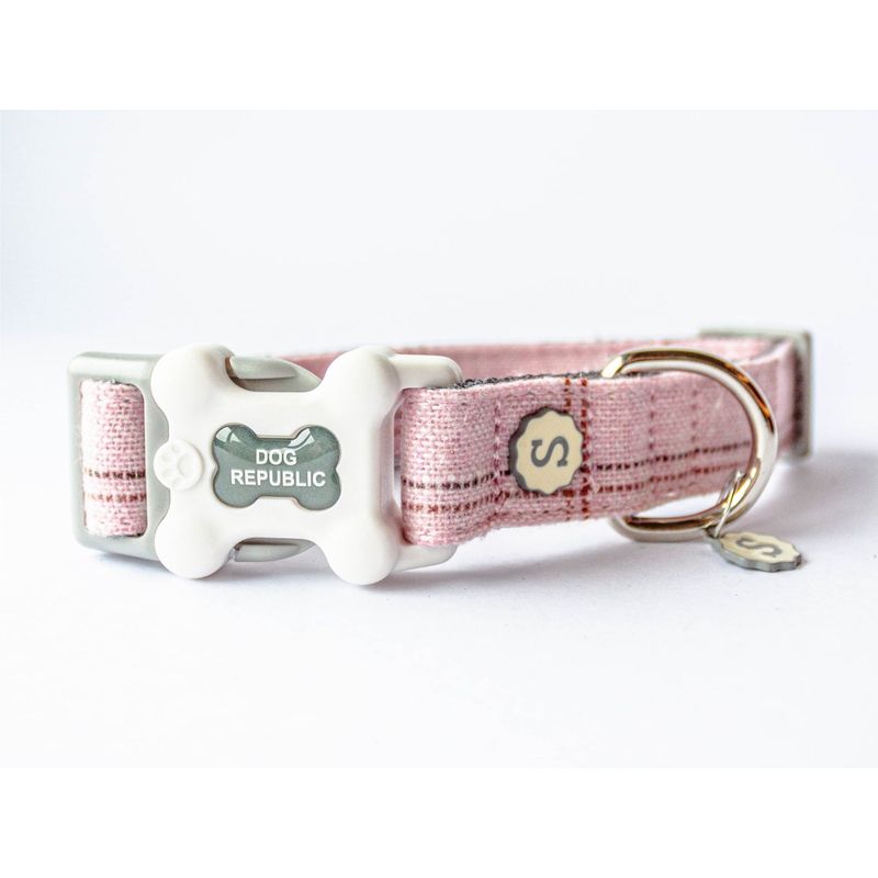 ANIMAL REPUBLIC - Nuevo Collar mascotas Pink L Dog Republic