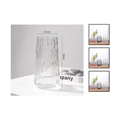 GENERICO - Macetero De Vidrio 23Cm Para Flores Florero
