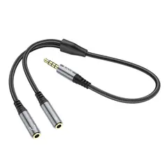 HOCO - Cable Audio Auxiliar 3.5mm Macho A 2 X 3.5mm Hembra