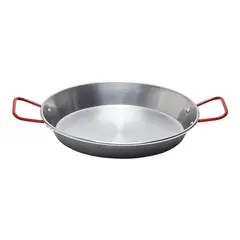 GARCIMA - Paellera 6 Porciones Hierro Pulido 34 cm