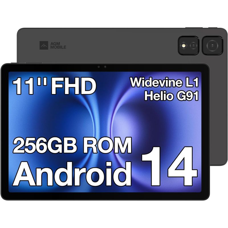 DOOGEE - AGM PAD T2 Tableta 11 pulgadas 8GB+256GB GPS Android14