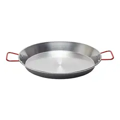 GARCIMA - Sartén Paellera 12 Porciones Hierro Pulido 46 cm Origen España