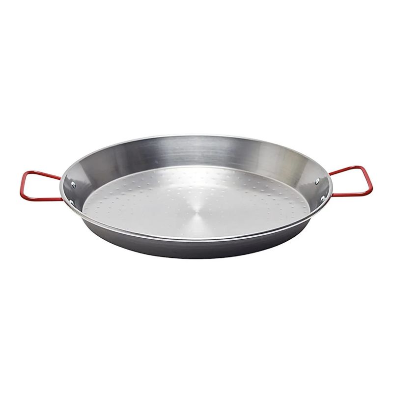 GARCIMA - Sartén Paellera 14 Porciones Hierro Pulido 50 cm Garcima