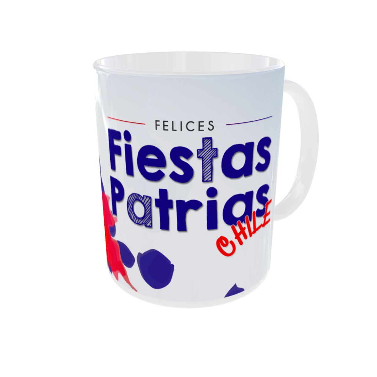 GENERICO - TAZA FIESTAS PATRIAS DISEÑO 18 DE SEPTIEMBRE FIESTAS PATRIAS CHILE