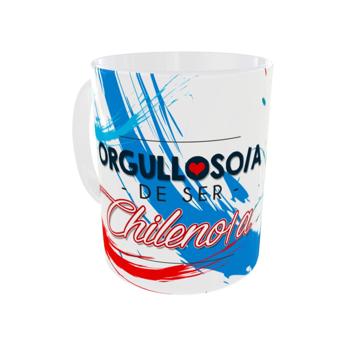 GENERICO - TAZA FIESTAS PATRIAS 18 DE SEPTIEMBRE ORGULLOSO/A DE SER CHILENO/A
