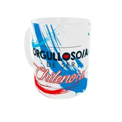 GENERICO - TAZA FIESTAS PATRIAS 18 DE SEPTIEMBRE ORGULLOSO/A DE SER CHILENO/A