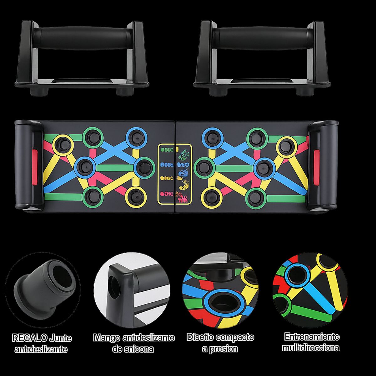 MOVI - TABLA DE FLEXIONES MULTIFUNCIONAL PLEGABLE