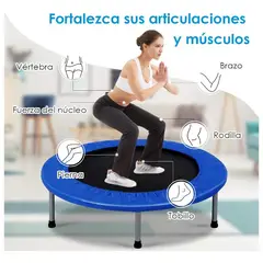 GENERICO - Trampolín Plegable 100 Cm Portatil Saltos Jump, Niño Adultos, AllinX