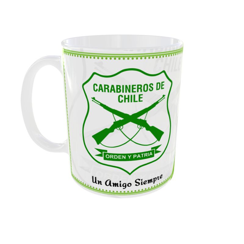 GENERICO - TAZA DÍA DEL CARABINERO DISEÑO DIA DEL CARABINERO MOD 1