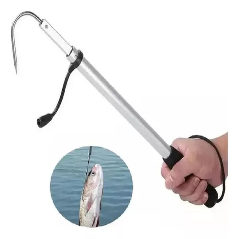 BIGBAMSPACE - Gancho Pesca Garfio Pescar Ajustable XL