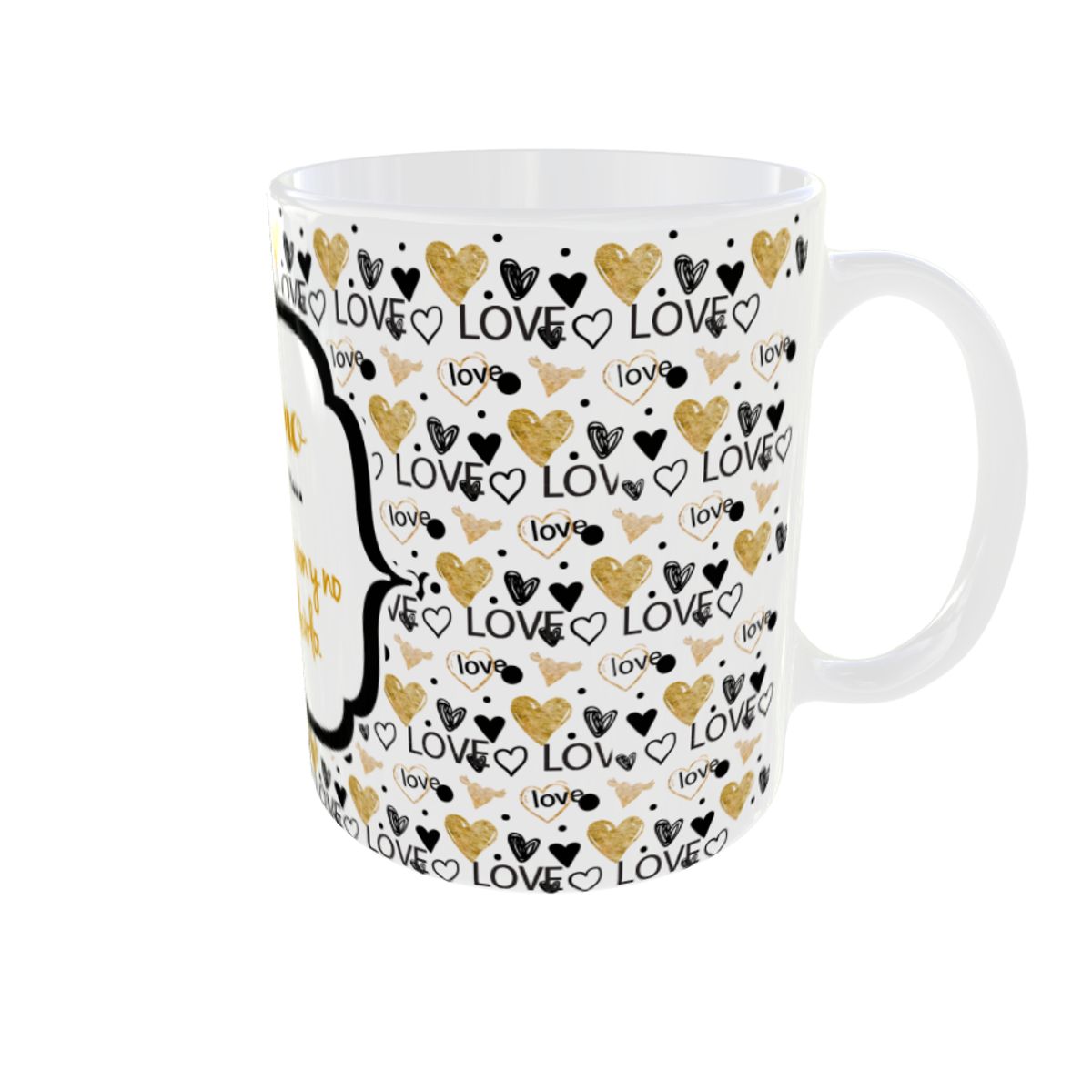 GENERICO - TAZA TE AMO CON TODO MI CORAZON Y NO ME CANSO DE DECIRLO