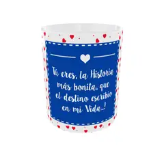 GENERICO - TAZA LA HISTORIA MAS BONITA QUE EL DESTINO ESCRIBIO EN MI VIDA