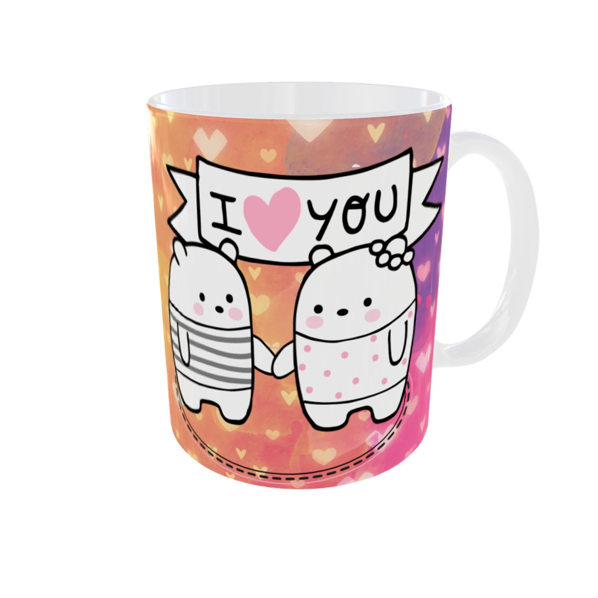 GENERICO - TAZA HAY MUCHA FORMAS DE SER FELIZ ES ESTAR CONTIGO