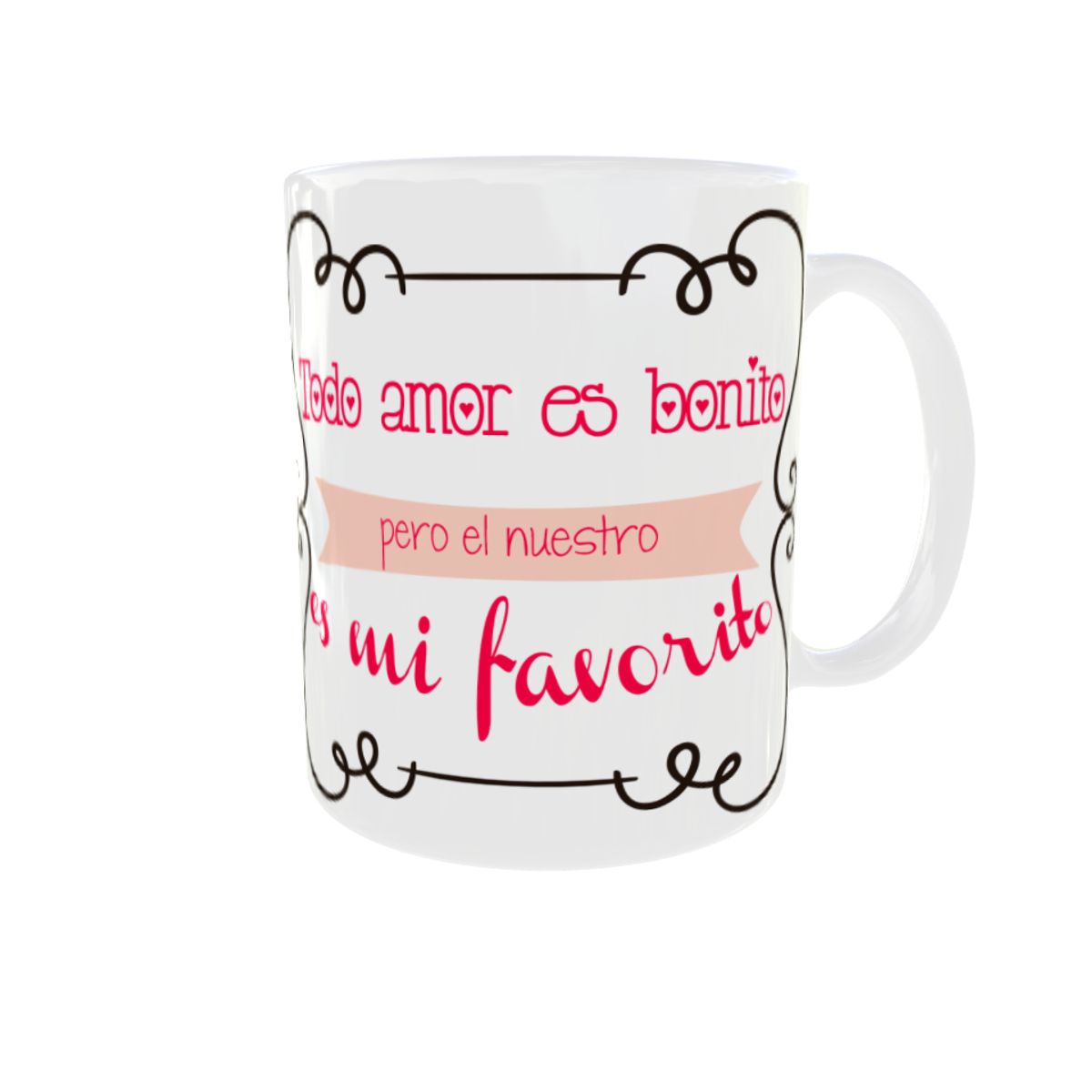 GENERICO - TAZA TODO AMOR ES BONITO