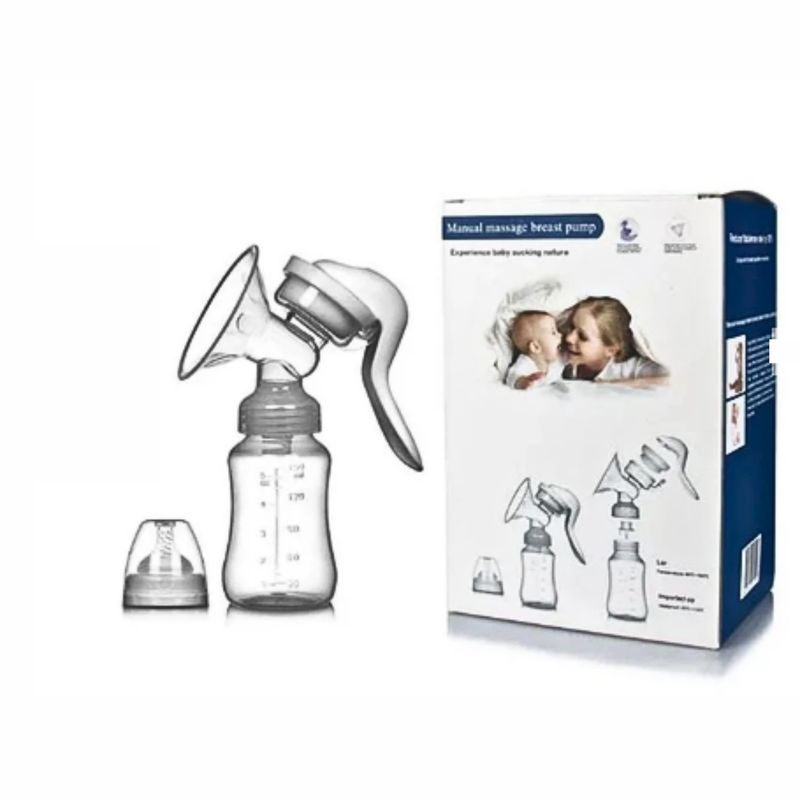 GENERICO - Extractor Leche Materna Manual Con Botella Mamadera