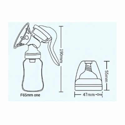 Imagen 2 del producto Extractor Leche Materna Manual Con Botella Mamadera