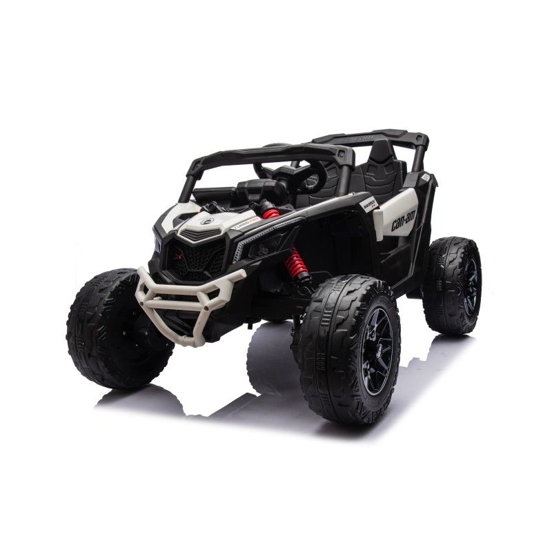 ABMTOYS - Can-Am Maverick 4×4 Real Asiento Ecocuero y Ruedas de goma B