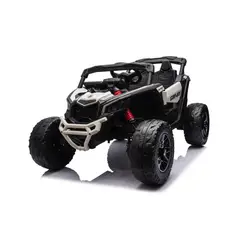 ABMTOYS - Can-Am Maverick 4×4 Real Asiento Ecocuero y Ruedas de goma B